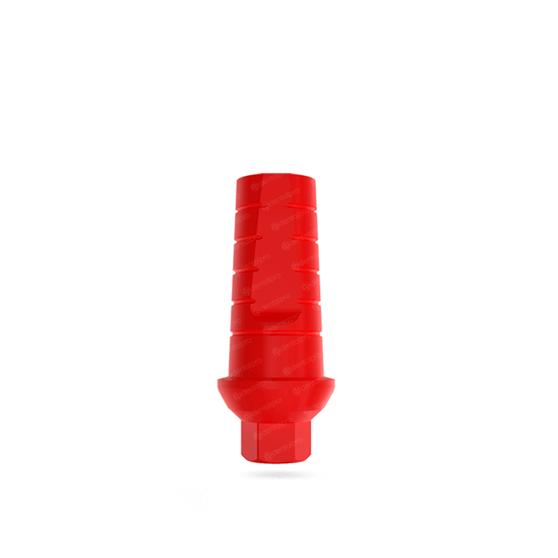 straight castable abutment for dental implant - size