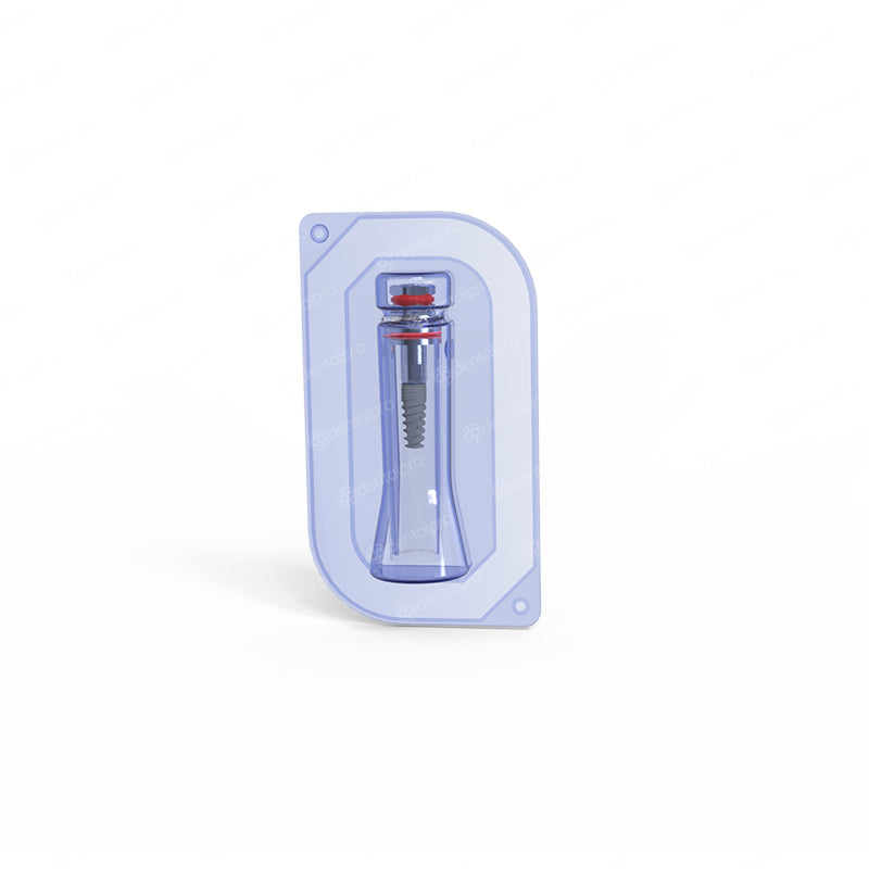 Neo spiral dental implant - plastic package view