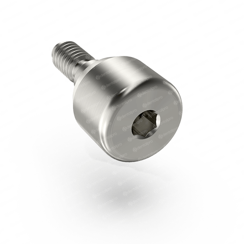 Healing cap for dental implant - top view