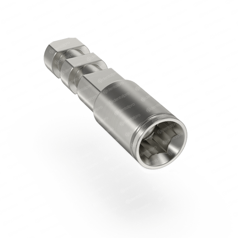 Analog for dental implant - top view