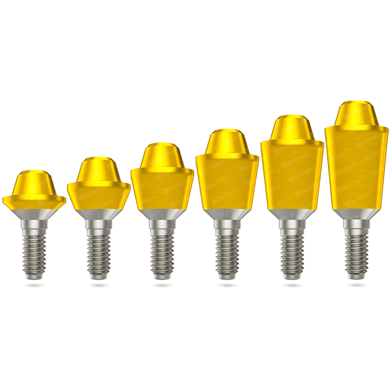 Multi unit abutment - different sizes