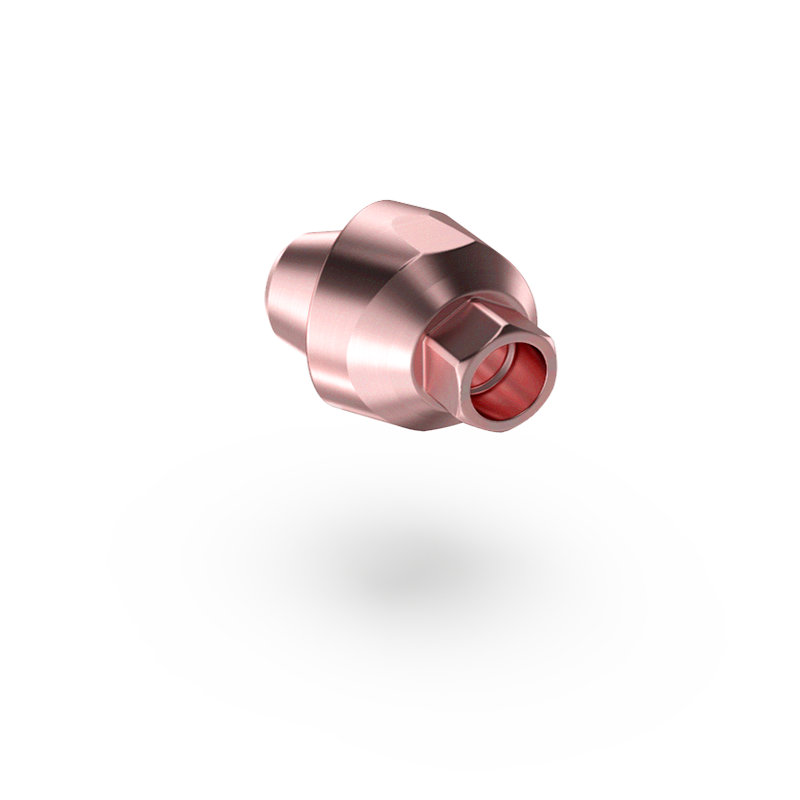 Angled multi unit set for dental implant - bottom view