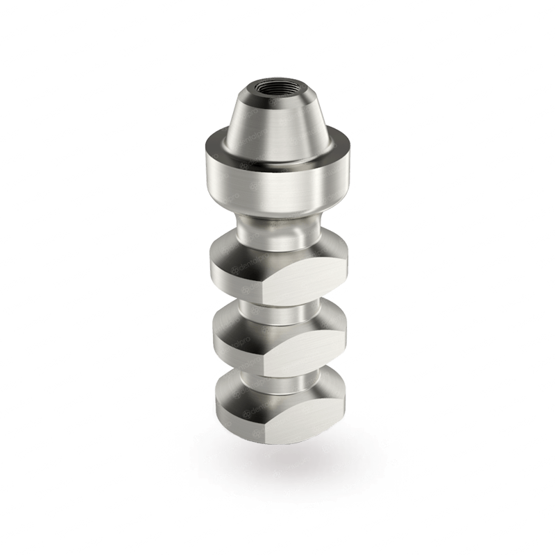 Juego Completo de Pilares de Titanio de Unidad Múltiple Angulados a 30° para Implante Dental - Hexágono Interno (SP)