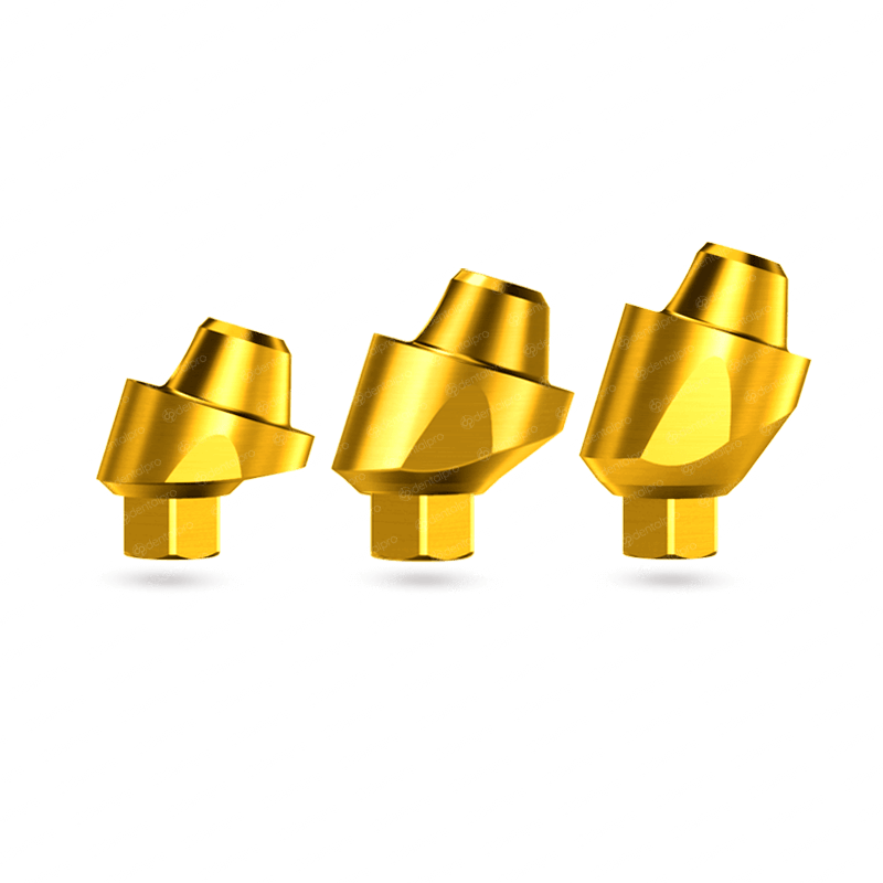 Angled multi unit abutment - different sizes