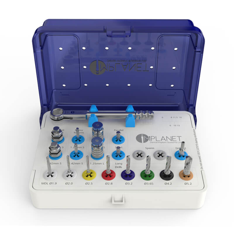 ImplaKit® Starter: kit quirúrgico hexagonal interno premium