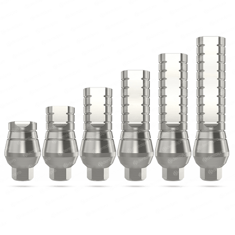 Straight titanium abutment - all sizes