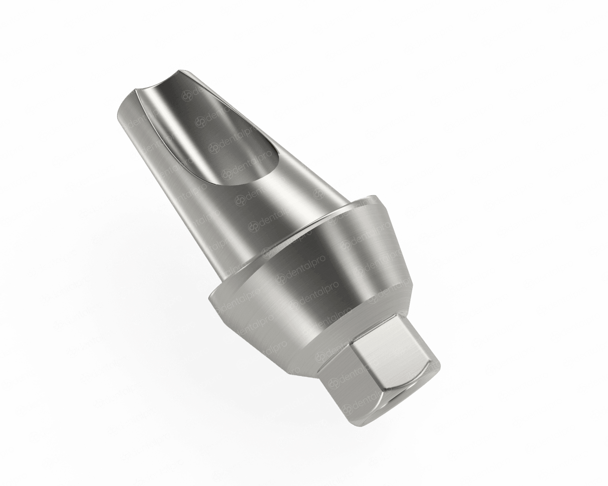 15° Angled Titanium Shoulder Abutment for Dental Implant - Internal Hex (SP)