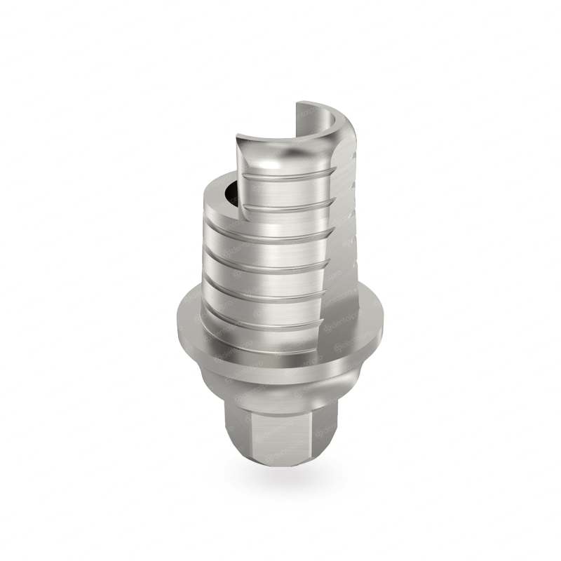 Anti-Rotational CAD/CAM Ti-Base for dental implant