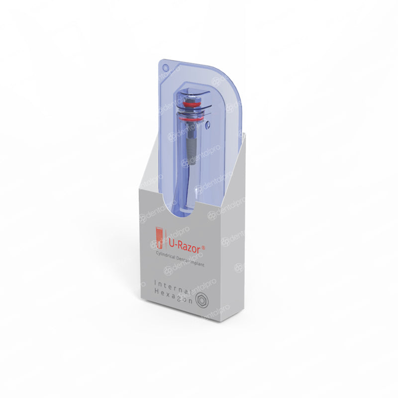 Implante dental cilíndrico U-Razor® - Hexágono interno (SP)