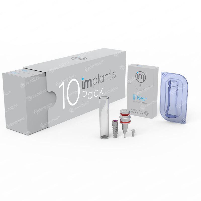 Neo spiral dental implant - 10 pack