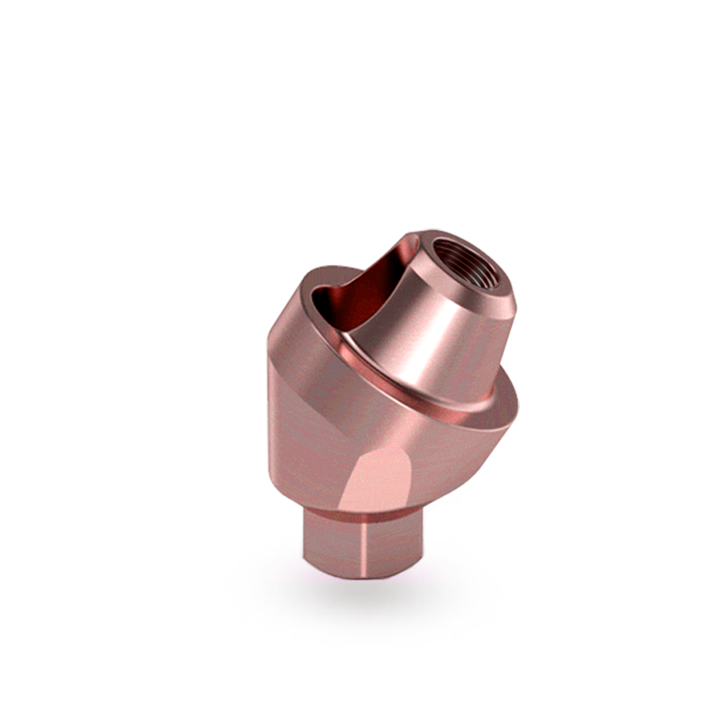 Angled multi unit set for dental implant - side