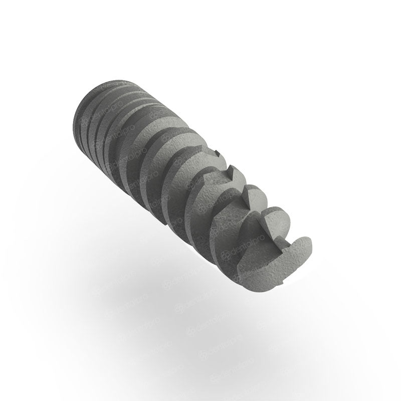 Neo spiral dental implant - rear view