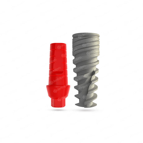 NEO dental implant + straight castable abutment