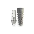 Neo spiral dental implant + straight abutment