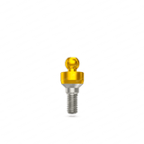 Premium Golden Straight Ball Attachment - Internal Hex (SP)