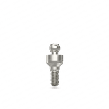 Straight Titanium Ball Attachment - Internal Hex (SP)