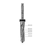 External Irrigation Parallel Twisted Drill for Dental Implant