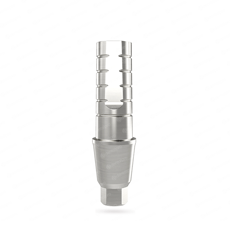 Straight Titanium Shoulder Abutment for Narrow Dental Implant - Internal Hex (NP)