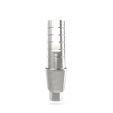 Straight Titanium Shoulder Abutment for Narrow Dental Implant - Internal Hex (NP)