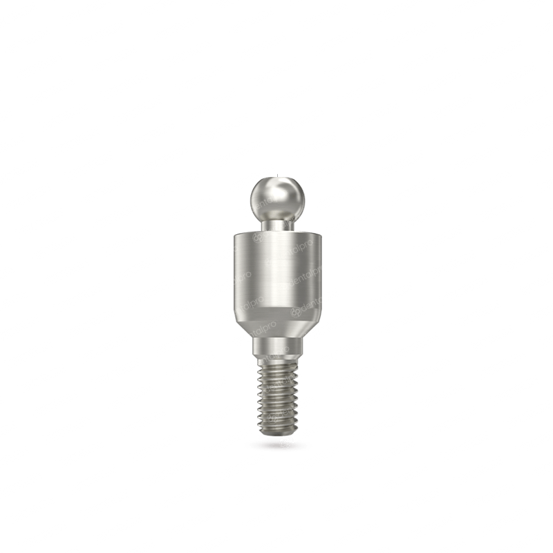 Straight Titanium Ball Attachment - Internal Hex (SP)