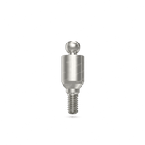 Straight Titanium Ball Attachment - Internal Hex (SP)