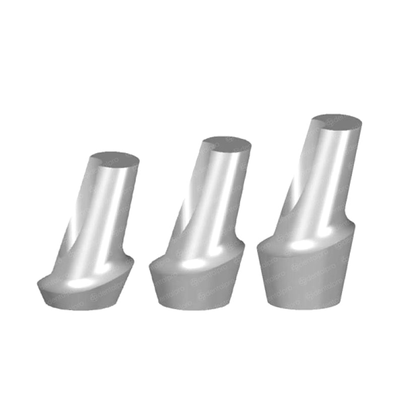 15° Angled Titanium Abutment Nobel Brånemark® Compatible - External Hex (RP)