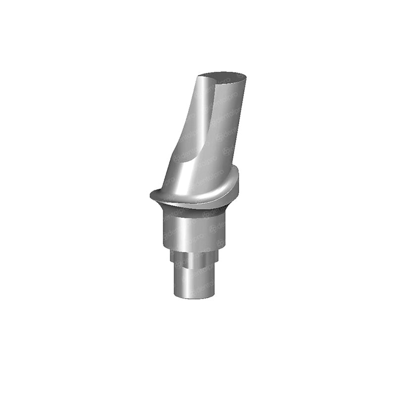 Inverse 15° Angled Titanium Abutment Nobel Replace® Compatible - Trilobe (NP)