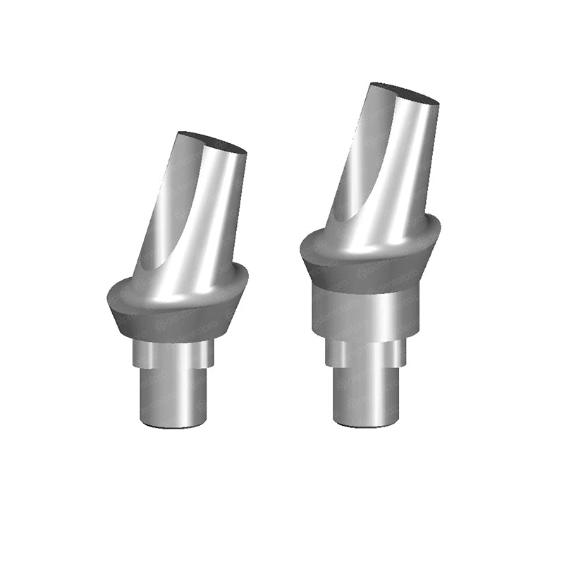 15° Angled Titanium Abutment Nobel Replace® Compatible - Trilobe (RP)