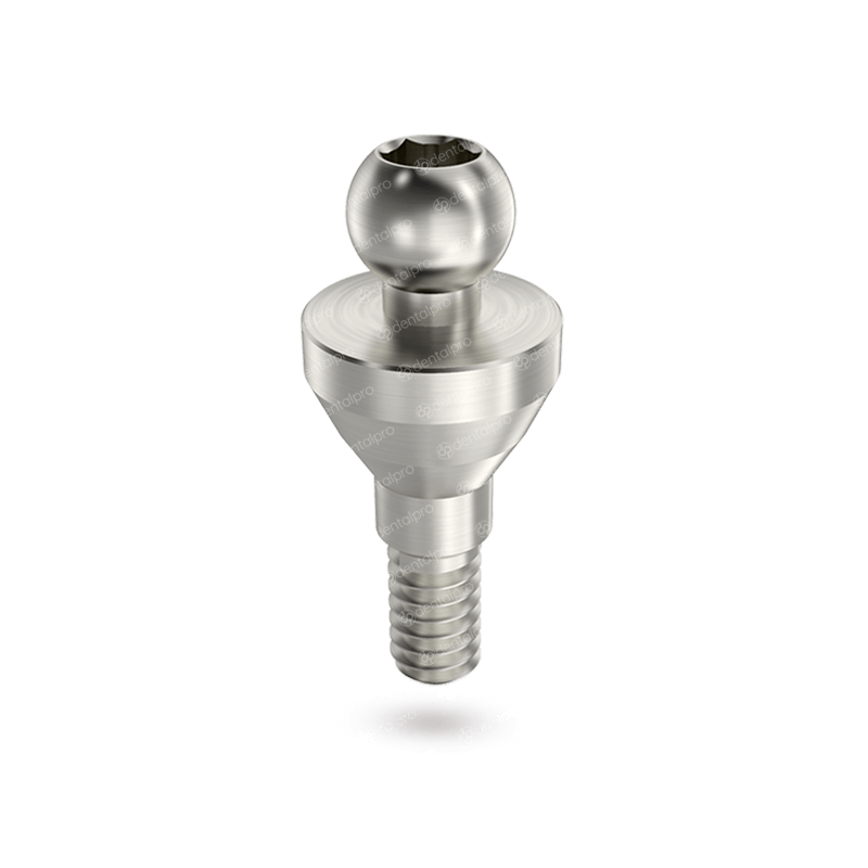 Straight Titanium Ball Attachment Set - Internal Hex (NP)