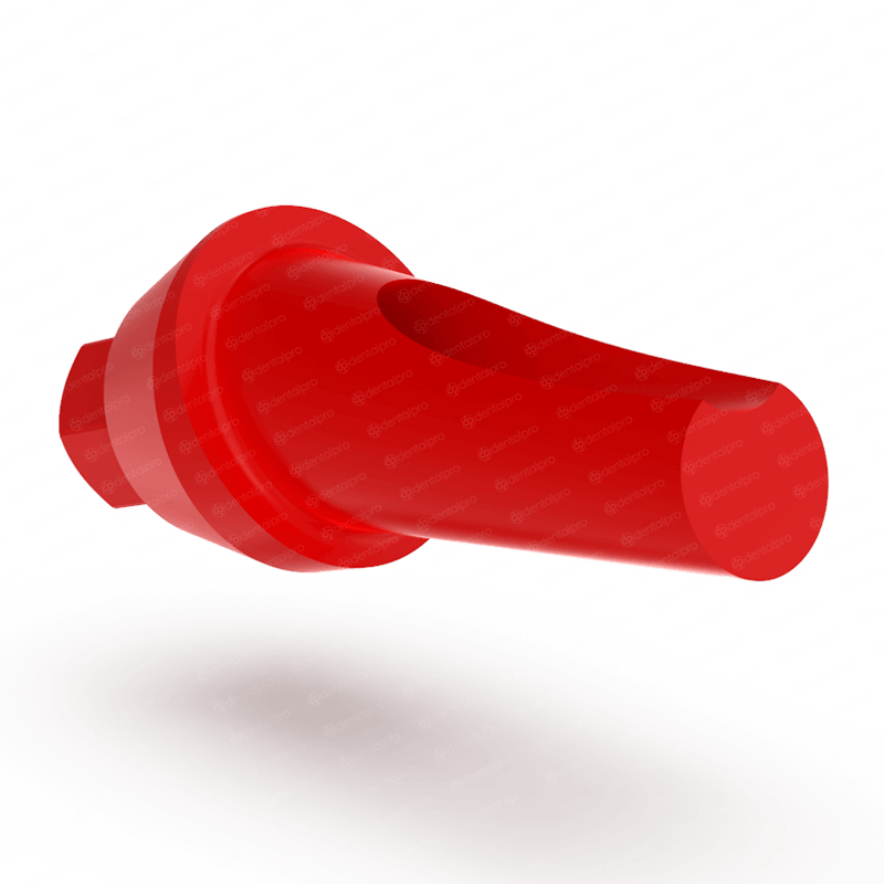 15° Angled Castable Anatomic Plastic Abutment - Internal Hex (SP)