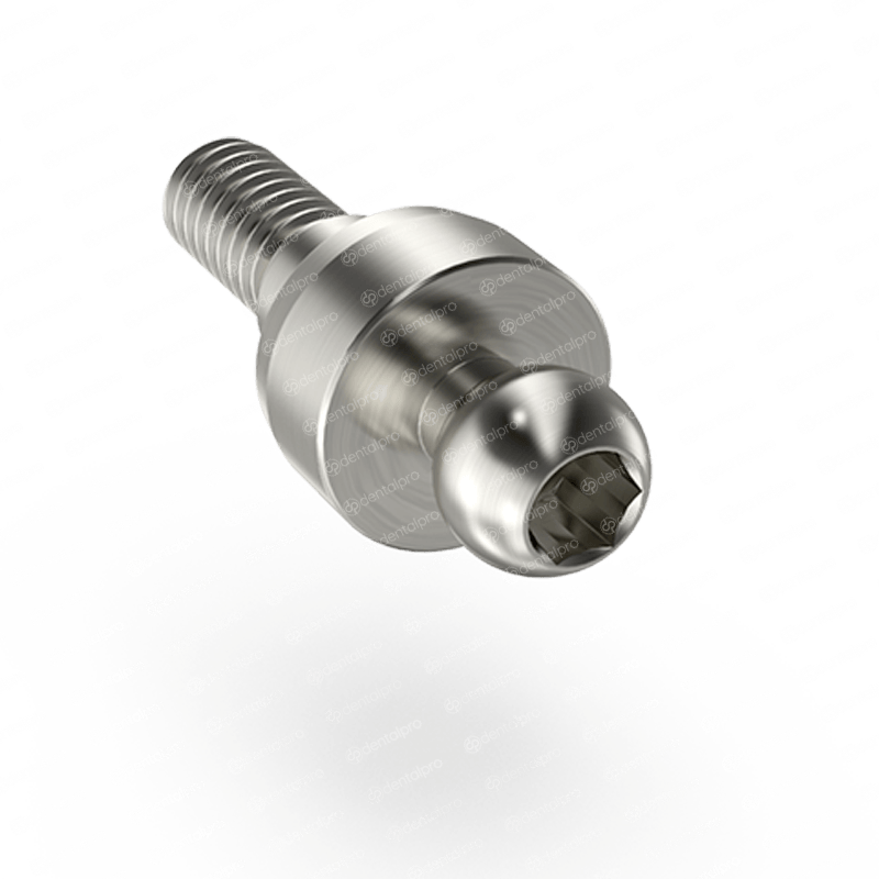 Straight Titanium Ball Attachment - Internal Hex (SP)