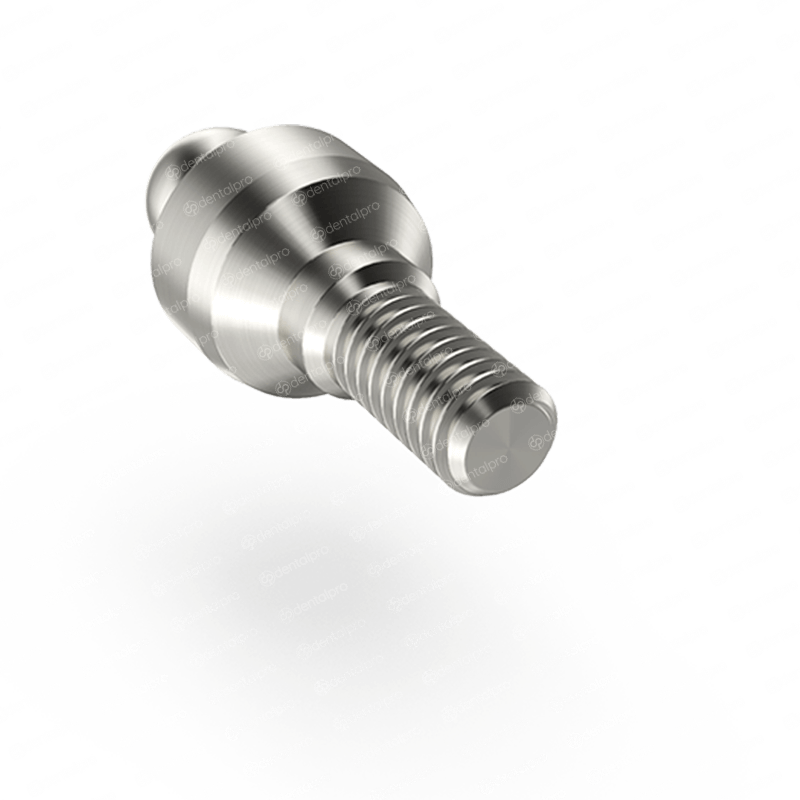 Straight Titanium Ball Attachment - Internal Hex (SP)