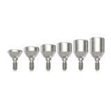 Any of 100 Healing Caps Abutments for Dental Implant - Internal Hex