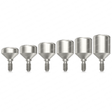 Cualquier 100 tapones de cicatrización para implantes dentales - Hexágono Interno