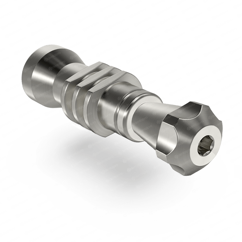 Juego Completo de Unidades Múltiples de Titanio Angulado a 45° para Implantes Dentales - Hexágono Interno (SP)