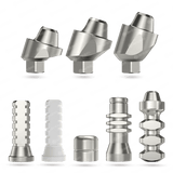 17° Angled Multi Unit Titanium Abutment Full Set for Dental Implant - Internal Hex (SP)