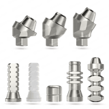 30° Angled Multi Unit Titanium Abutment Full Set for Dental Implant - Internal Hex (SP)