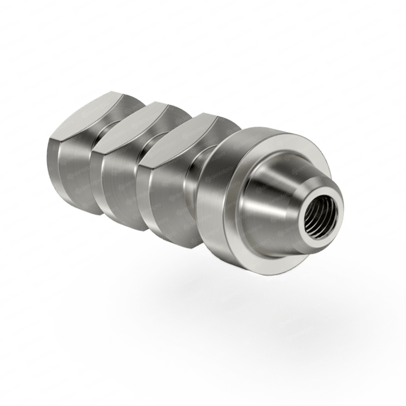 Juego Completo de Unidades Múltiples de Titanio Angulado a 45° para Implantes Dentales - Hexágono Interno (SP)