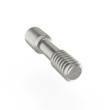 Straight Titanium Shoulder Abutment for Dental Implant - Internal Hex (SP)