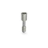 Straight Titanium Shoulder Abutment for Narrow Dental Implant - Internal Hex (NP)