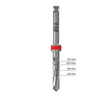 Short External Irrigation Parallel Twisted Drill for Dental Implant