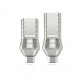 Wide Body Straight Titanium Abutment for Dental Implant - Internal Hex (SP)