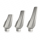 15° Angled Titanium Abutment for Dental Implant - Internal Hex (SP)