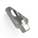 25° Angled Titanium Abutment for Dental Implant - Internal Hex (SP)