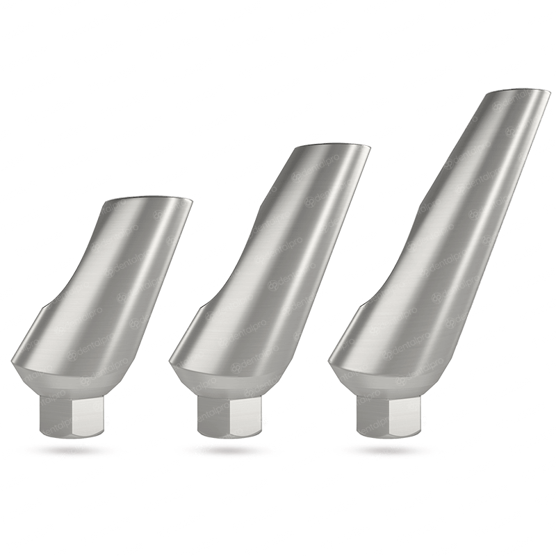 5x Dental Angulated 18° Lock Attachments Extra Soft Set | Titanium, Int Hex 2.42mm 10 thumbnail image
