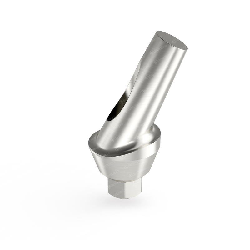 25° Angled Titanium Shoulder Abutment For Dental Implant - Internal Hex (SP)