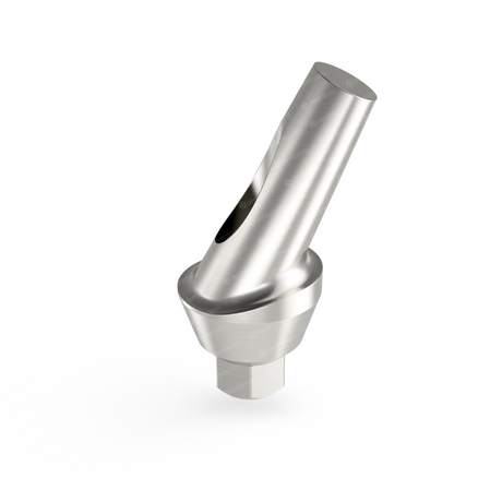 25° Angled Titanium Shoulder Abutment For Dental Implant - Internal Hex (SP)