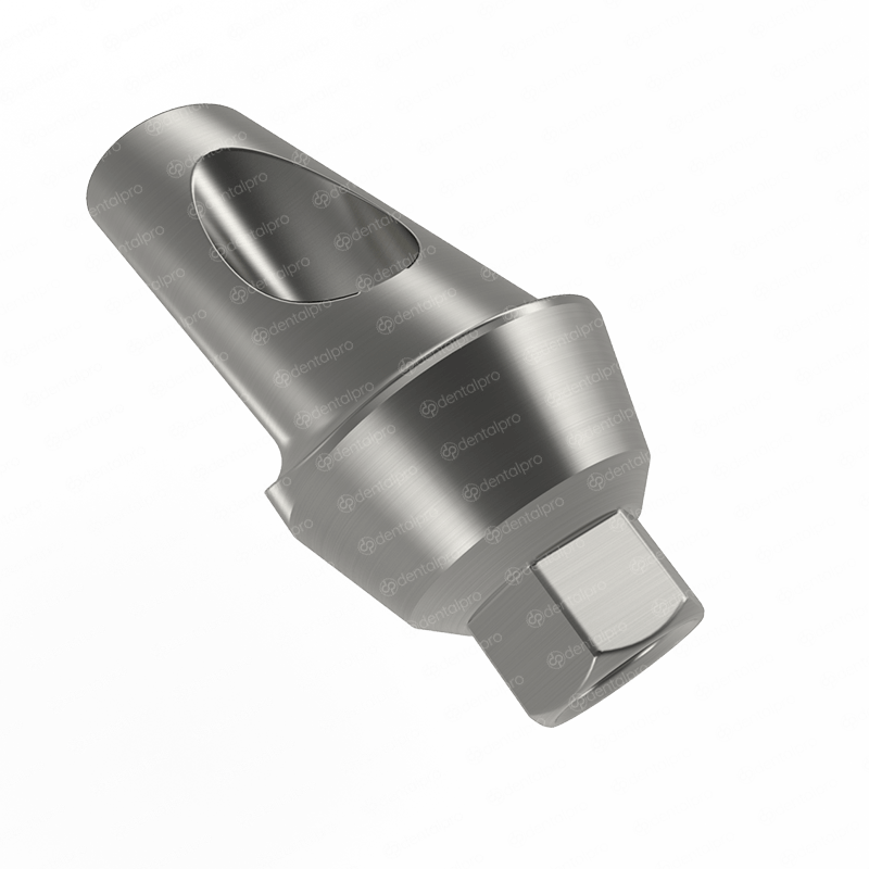 25° Angled Titanium Shoulder Abutment For Dental Implant - Internal Hex (SP)