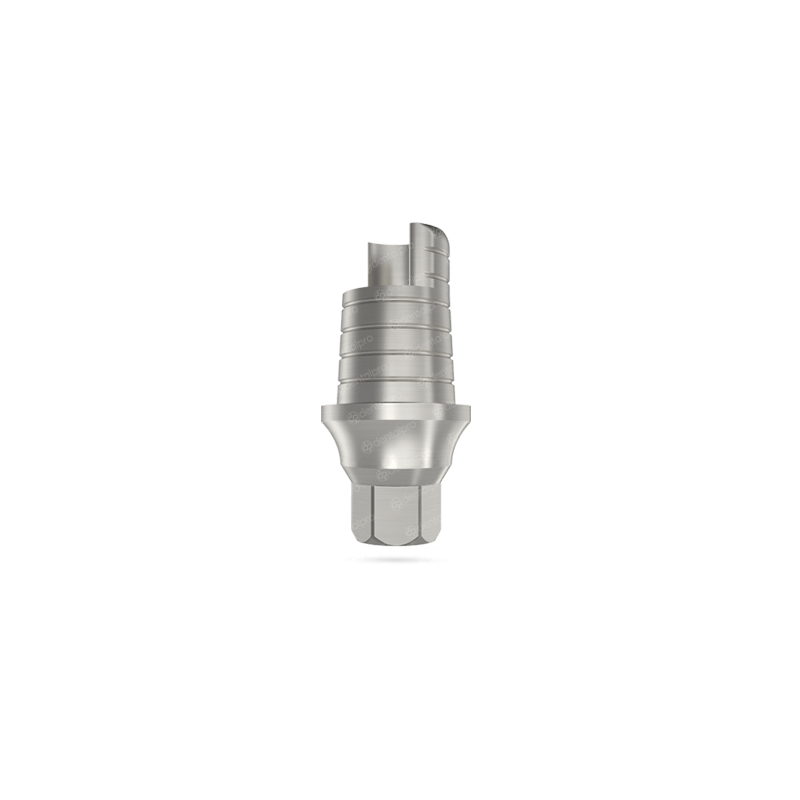 Ø3.5 Anti-Rotational CAD/CAM Ti-Base - Internal Hex (NP)