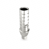 Straight Titanium Shoulder Abutment for Narrow Dental Implant - Internal Hex (NP)